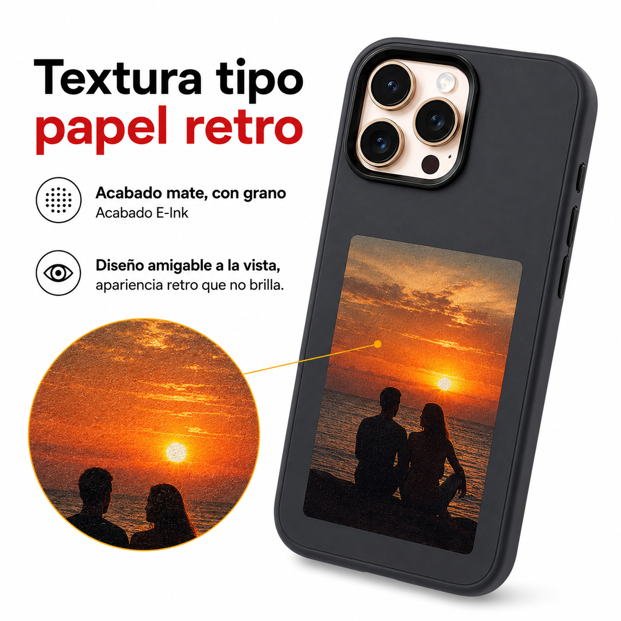 Funda personalizable con tinta E-INK™