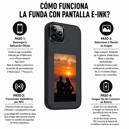 Funda personalizable con tinta E-INK™